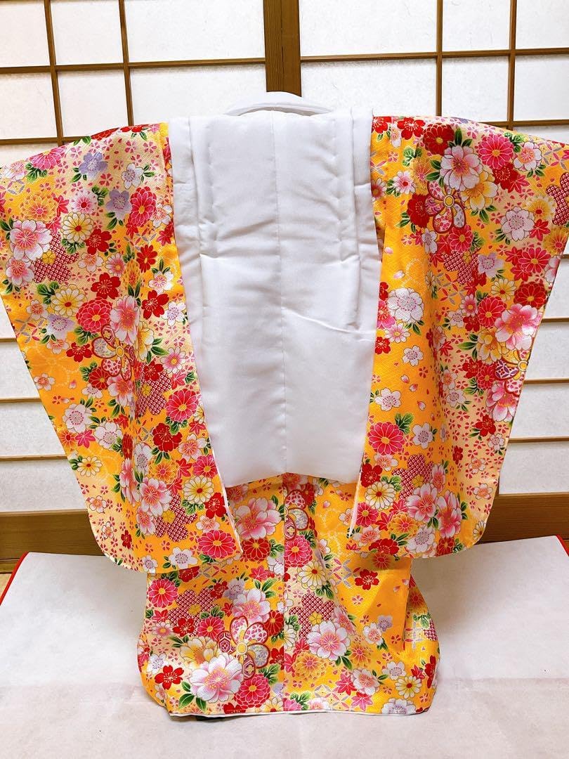 子ども着物 フルセット 3歳七五三 被布着物セット お正月 桃の節句